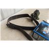 Image 6 : Vintage Survival Knife, Compass with Leather Scabbard & Belt + Garmin GPS