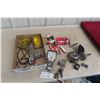 Image 1 : Vintage Auto lights, Spark Plugs, Mirrors, Gauges, Tach Tool Cartridge