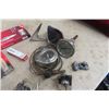 Image 2 : Vintage Auto lights, Spark Plugs, Mirrors, Gauges, Tach Tool Cartridge