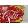 Image 2 : Vintage Drink Coca Cola Metal Sign 29” x 12”