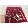 Image 1 : Antique General Store Products, Vise, Hooks, Locks, Tape Measure, Hammer Plus