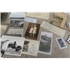 Image 5 : Vintage collection of photos, letters, & post cards in wood