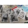 Image 8 : Vintage collection of photos, letters, & post cards in wood