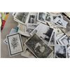 Image 9 : Vintage collection of photos, letters, & post cards in wood