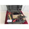 Image 1 : Vintage Davis electronic surveying equipment with cables & case