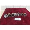 Image 1 : Vintage Boat instrument gauges x 7, trim, fuel