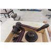 Image 2 : Vintage Hand Crank Metal Can Sealer with Discs