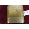Image 2 : Antique Brass Water Smoking Pipe Fancy Etchings early Chinese