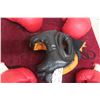 Image 2 : 2 Pairs of Vintage leather boxing gloves & head gear