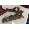 Image 2 : 2 Vintage Wood Planers Stanley No 5, Stanley Vise, 2 Tapping Dies