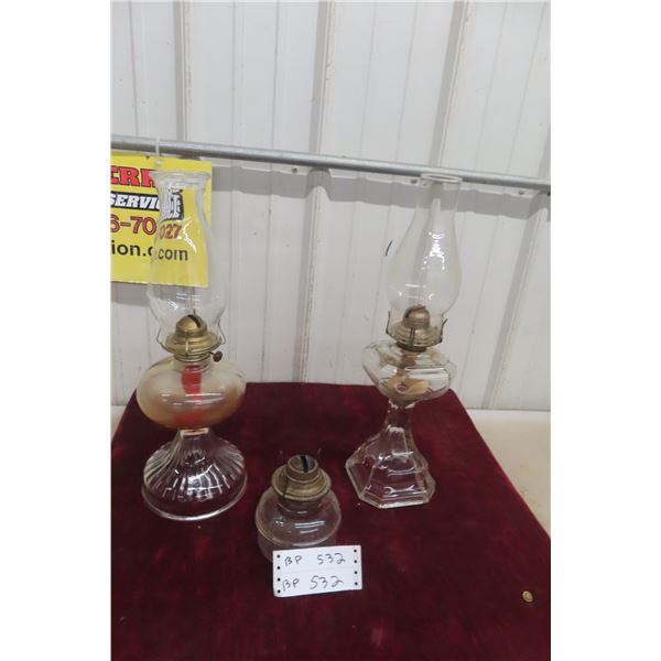 2 Coal Lamps
