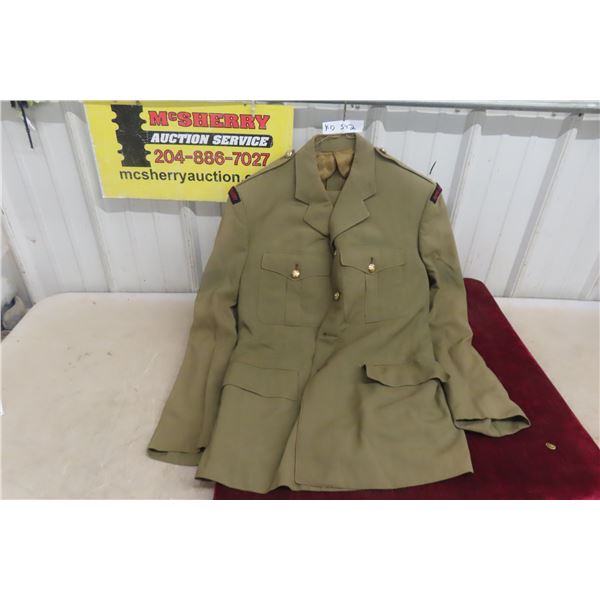 Royal Canadian Artillery Uniform with Belt and Pants