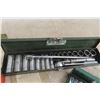 Image 2 : SK Tools 1/4" + 3/8" Socket Sets, Tape & Die Set, Impact Driver Plus another 1/4" Socket Set
