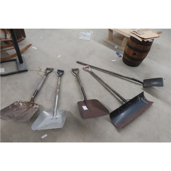 5x Hand Yard Tools Shovels