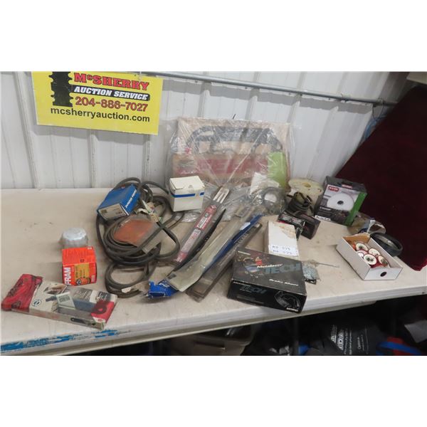 Brake Shoes w/ Sealed Bearings/Gaskets/Plugs