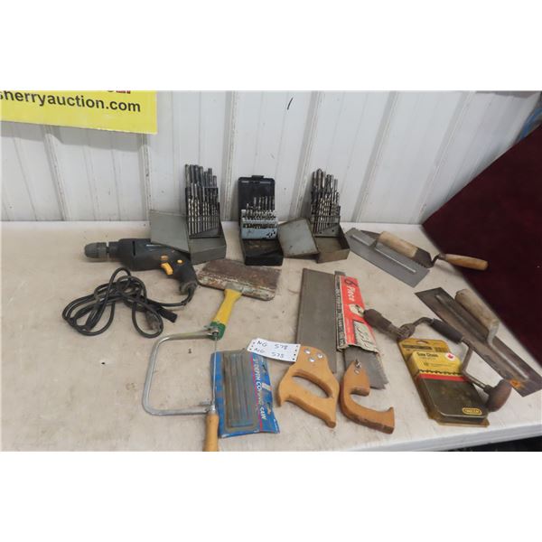 Mastercraft Power Drill/Bits/Saws/Trowels +