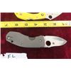 Image 8 : 2  Fold Out Knives; SpyderCo CTS XHP & Spyderco H-1