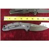 Image 2 : 2 Fold Out Knives;  Kershaw Made in USA 1778GRYDAM & Emerson 615 with Sheath