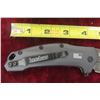 Image 3 : 2 Fold Out Knives;  Kershaw Made in USA 1778GRYDAM & Emerson 615 with Sheath