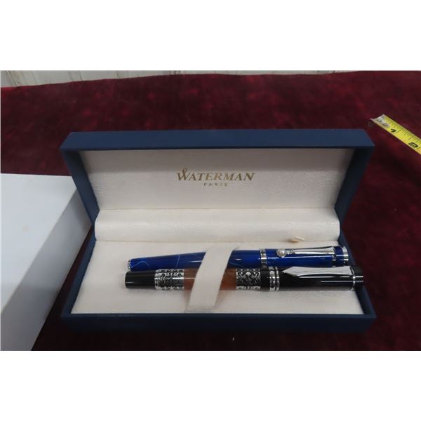 Set of Waterman Pens w/ Case