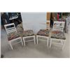 Image 1 : 4 Matching Kitchen Chairs 