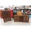 Image 1 : 2 Dressers (1) 54'' x 35'' x 18'' , (1) 31'' x 63'' x 18'' 