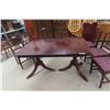 Image 1 : Double Pedestal Dining Room Table 30'' x 56'' x 38'' , 
