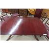 Image 2 : Double Pedestal Dining Room Table 30'' x 56'' x 38'' , 