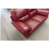 Image 4 : Leather/Leather Style Love Seat 65'' Wide 