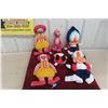 Image 1 : Vintage Stuffies: 2 Canadian Ronald McDonald, Pink 