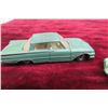 Image 2 : 3 Vintage Dinky Cars, Some Tires Missing. 