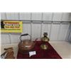 Image 1 : Copper Kettle, Brass Aladdin Lamp