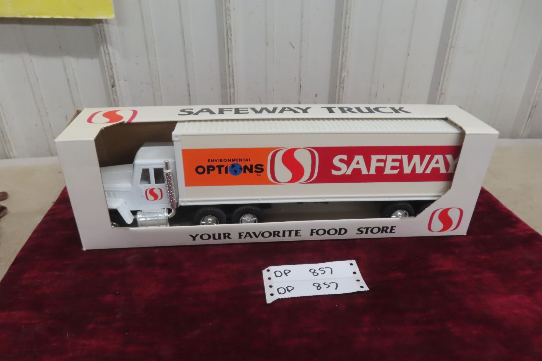 Safeway Transport Truck and Trailer Metal/Plastic
