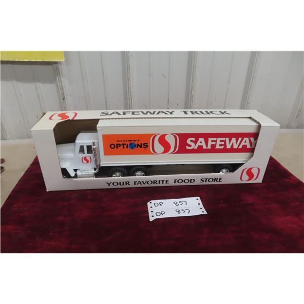 Safeway Transport Truck and Trailer Metal/Plastic