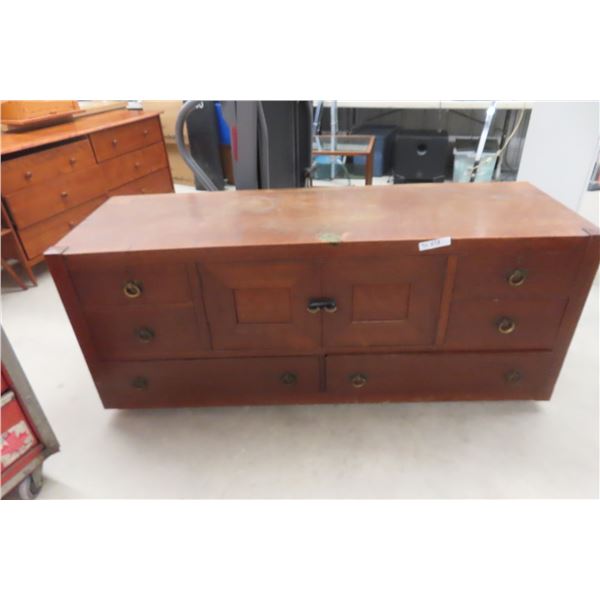 Oak 1/4 Cut Buffet Mission-Style 28'' x 66'' x 22'' 