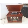 Image 2 : Turntable, CD Player, Cassette & Radio in Vintage Looking Cabinet 12x13x20