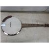 Image 2 : Raven Banjo with Case (Missing 2 Strings), Instruction Book & New Strings