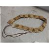Image 8 : Vintage 1966 Knife Hunt Game w/ Mall + Whale Bone Pieces & Fur & Leather Belt