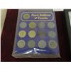 Image 8 : Floral Emblems of Canada Coin Set + Bank of England Shillings + Coins w/ Display Case