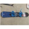 Image 2 : ECKO 130 Snow Board w/ Bindings and Pair of Plastic Skis
