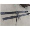 Image 8 : ECKO 130 Snow Board w/ Bindings and Pair of Plastic Skis