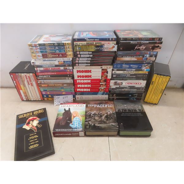 60+ DVDs