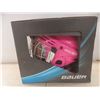 Image 2 : Bauer JR hockey helmet pink new
