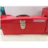 Image 7 : Beach toolbox and Craftsman box w/ misc tools