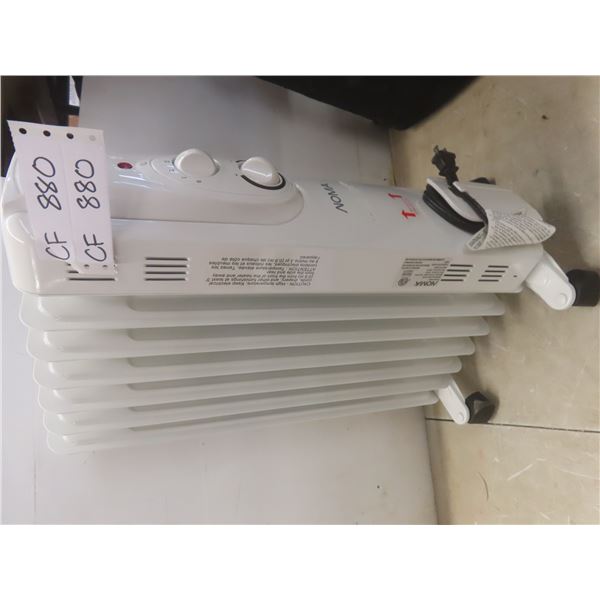 Electric space heater