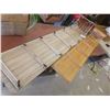 Image 2 : 2 Wooden Snow Sleds, Largest  74" x 16"