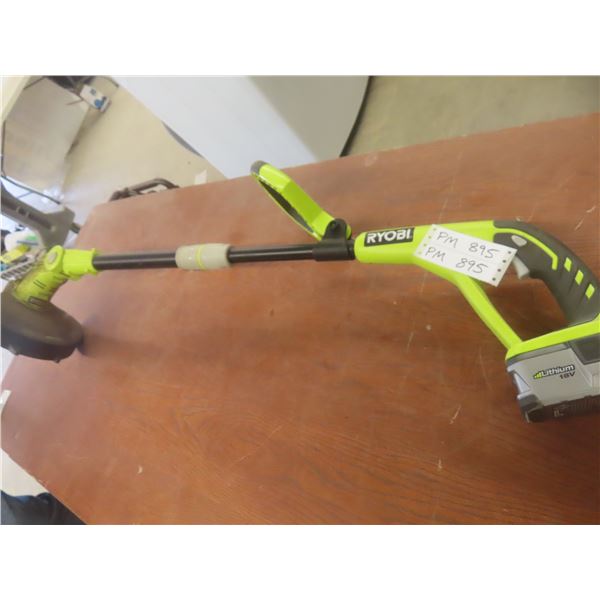 Ryobi Lithium 18V weed trimmer no charger new