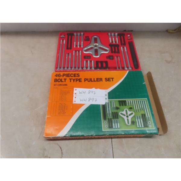 46 piece bolt type puller set