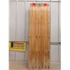 Image 2 : Vintage 5 ft handmade wooden toboggan