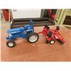 Image 2 : Over 100 Hot Wheel etc. cars + Ford 7710 tractor